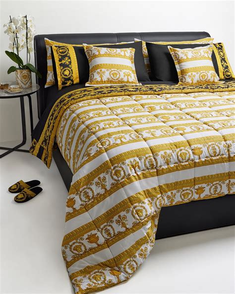 queen versace comforter set|Versace la va pillow.